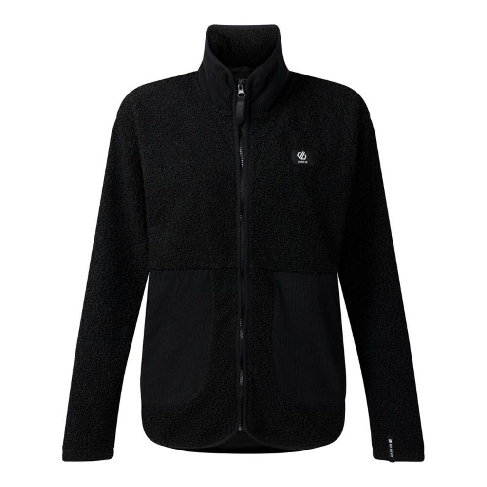 Dare 2B Womens/Ladies Zephyr Borg Fleece Jacket / Black